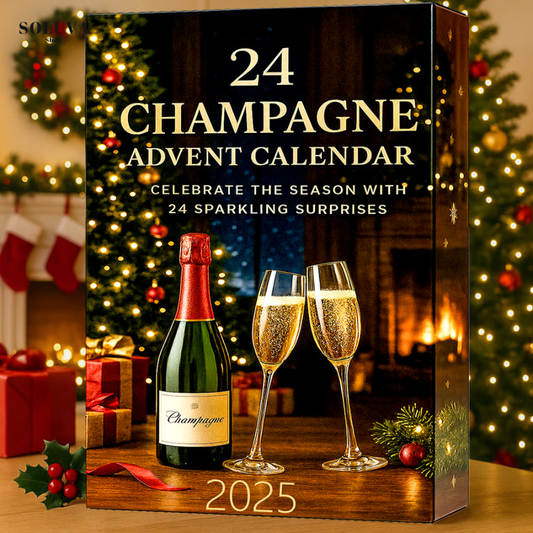 Champagne Aftelkalender 2025 – 24 Dagen Vol Feest & Genot 🥂🎄
