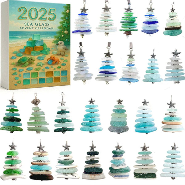 🌊Zee Glas Kerstboom Adventskalender 2025