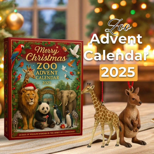 Vrolijk Kerstfeest Dierentuin Adventskalender 2025 🦁🎄