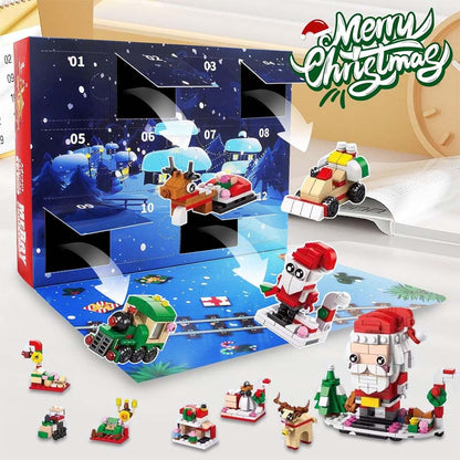 Kerstbouwstenen adventskalender