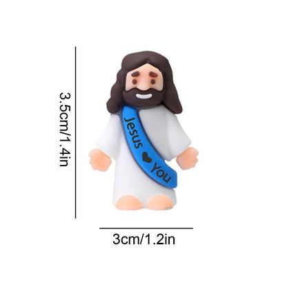 Mini Jezus met een boodschap
