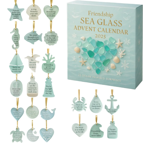 🌊 Friendship sea glass adventskalender 2025