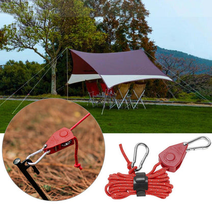 CampingRope - Campingtouw met verstelbaar katrol
