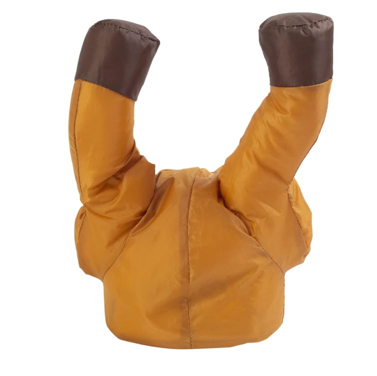 Crashende kerstman- en rendierdecoraties