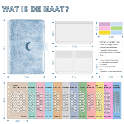 100 enveloppen spaar challenge