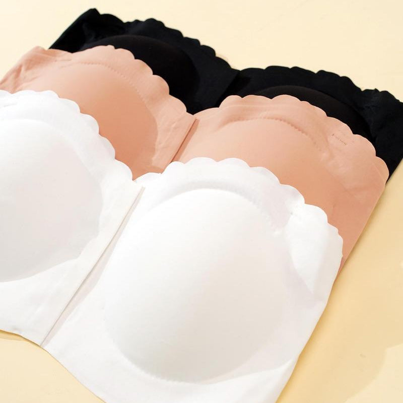 Strapless bh met effen print voor dames