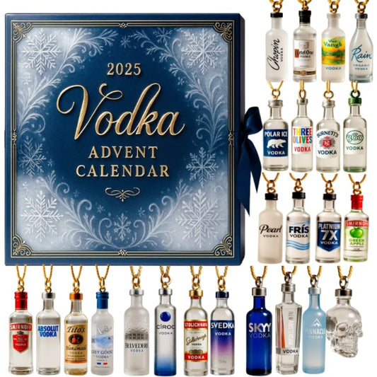 🎄 Vroege Kerstuitverkoop – 49% KORTING! 🎁 2025 Vodka Adventskalender