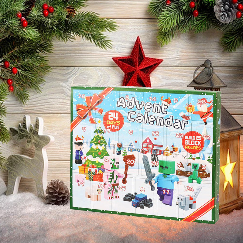Minecraft adventskalender 2025 editie