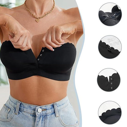 Strapless bh met effen print voor dames