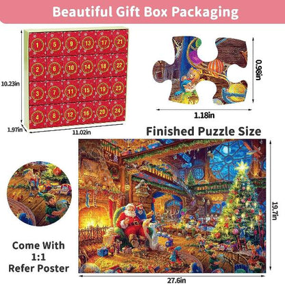 Luxe puzzel adventskalender