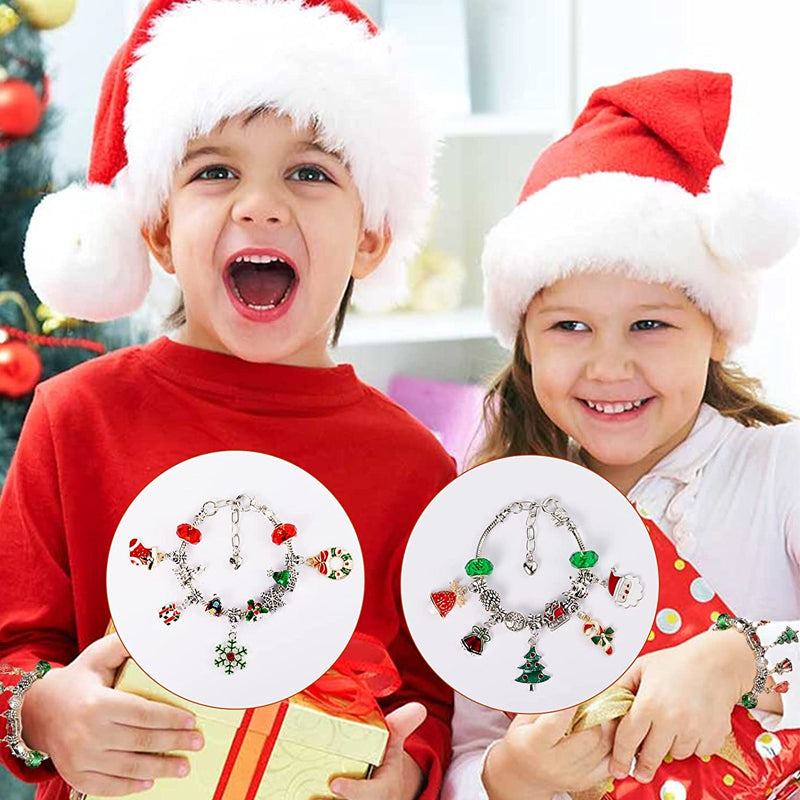 24 Dagen adventskalender kerstarmbandenset