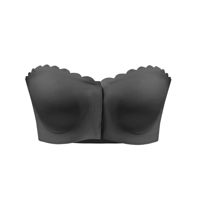Strapless bh met effen print voor dames