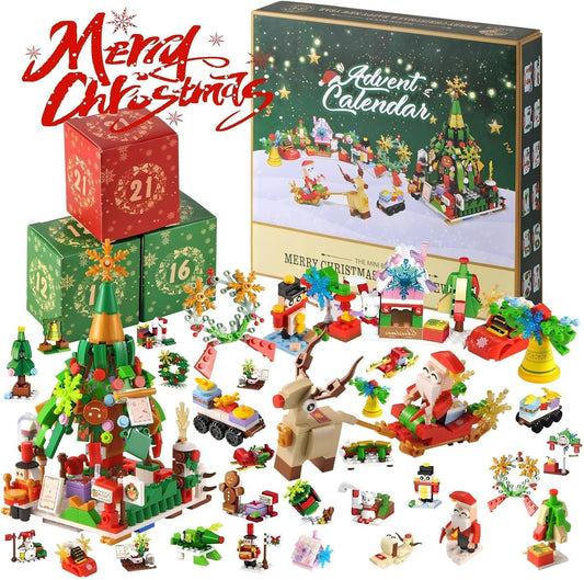 🎄 Bouwstenen adventskalender 2025 – 24 dagen bouwplezier