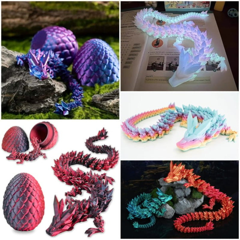 3d printed dragon egg