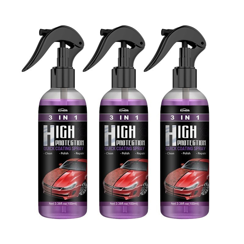3-in-1 snelle autolakspray met h-j bescherming