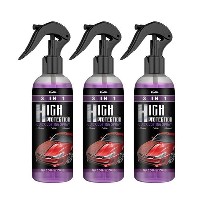 3-in-1 snelle autolakspray met h-j bescherming