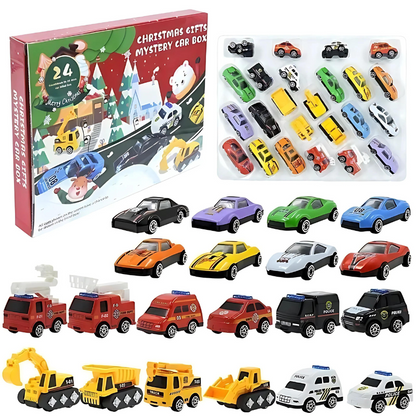 Alloy toycar adventskalender