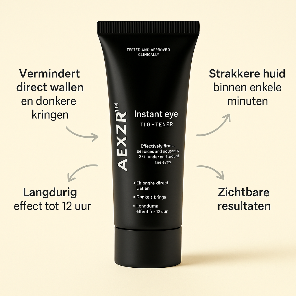 Instant eye tightener - aanbevolen door dertmatologen