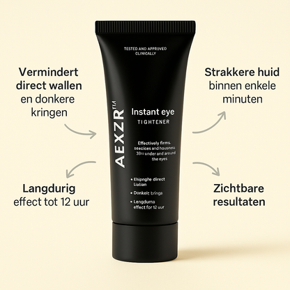 Instant eye tightener - aanbevolen door dertmatologen