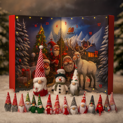 Gnome kerst adventskalender