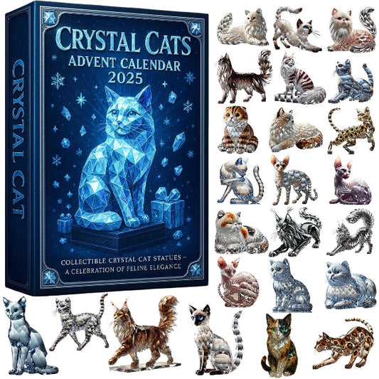 🌲 Kerstcadeau – Kristallen Katten Adventskalender 2025