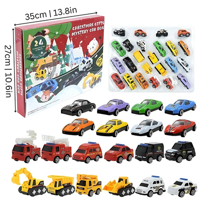 Alloy toycar adventskalender