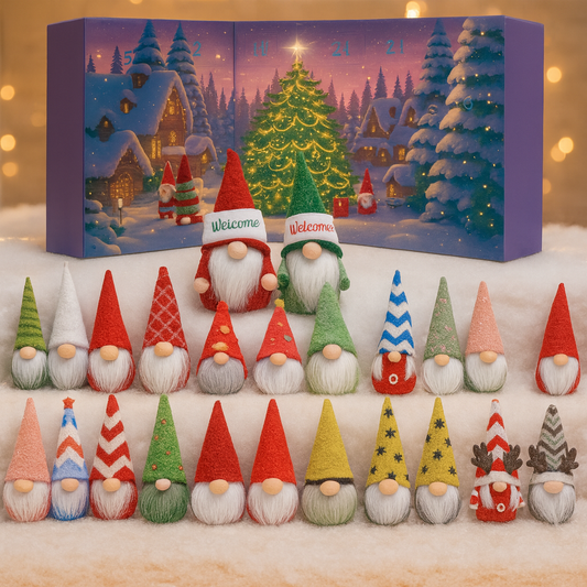 Klassieke gnome kerst editie