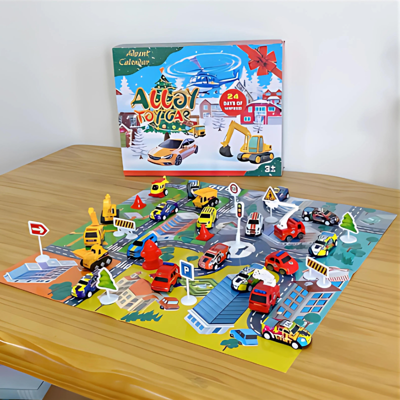 Alloy toycar adventskalender