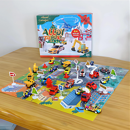 Alloy toycar adventskalender