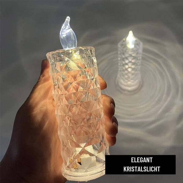 CrystalFlame™ - luxueze sfeerlampen