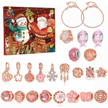 24 Dagen adventskalender kerstarmbandenset