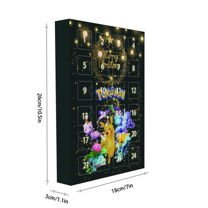 Pokémon adventskalender kerst editie