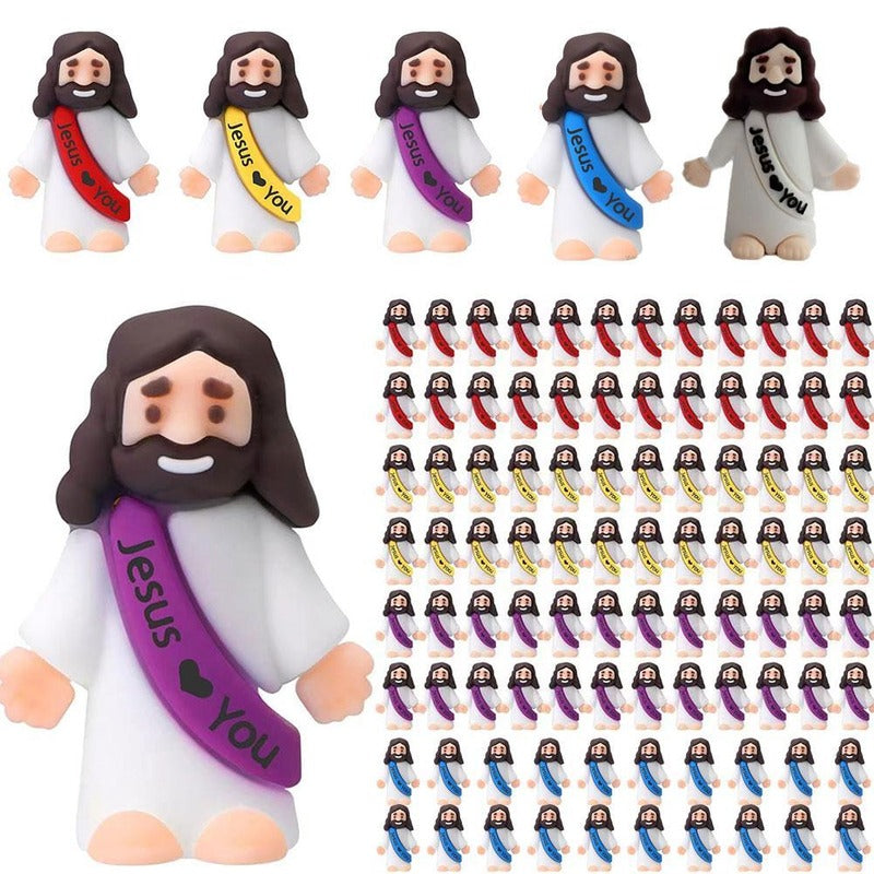 Mini Jezus met een boodschap