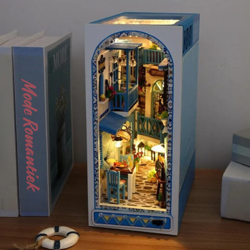 DIY Book Nook - Sea Breeze Mediterranean