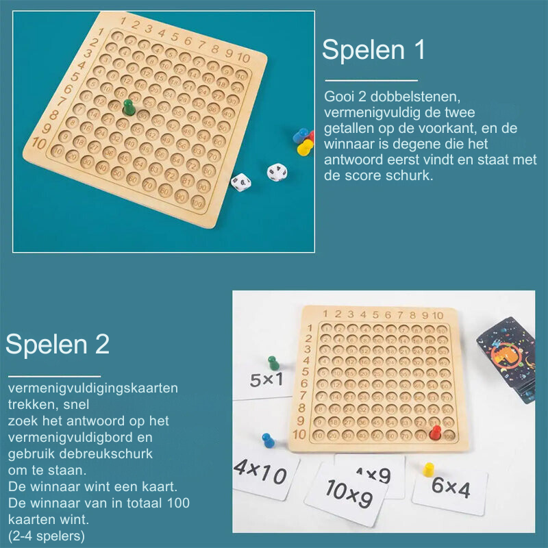 Rekenspel - Spelend leren rekenen