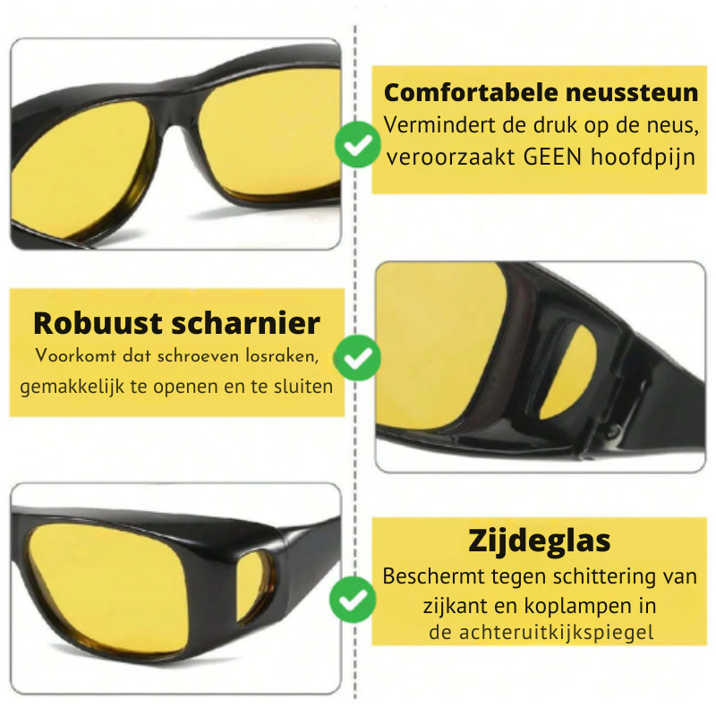 Nachtzicht bril - Veilig in het donker autorijden
