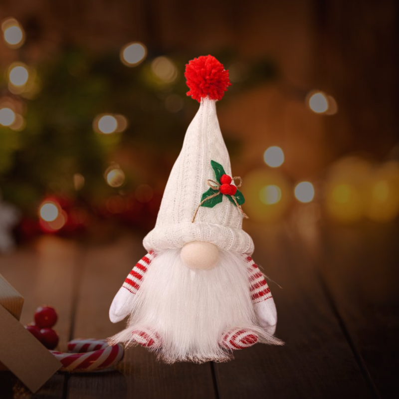Lichtgevende gnome kerstmannen