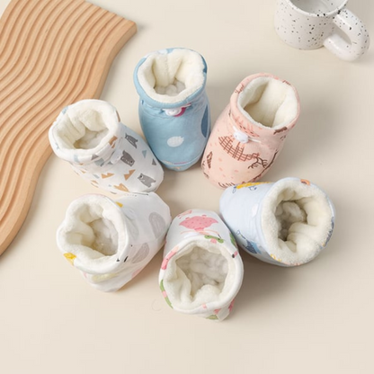 Warme baby snowboots