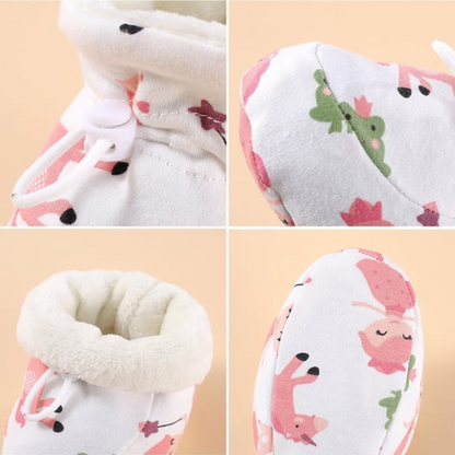 Warme baby snowboots