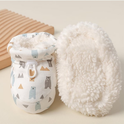 Warme baby snowboots