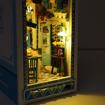 DIY Book Nook - Sea Breeze Mediterranean