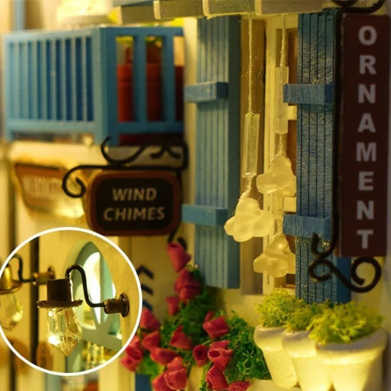 DIY Book Nook - Sea Breeze Mediterranean