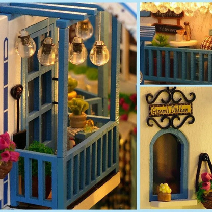 DIY Book Nook - Sea Breeze Mediterranean