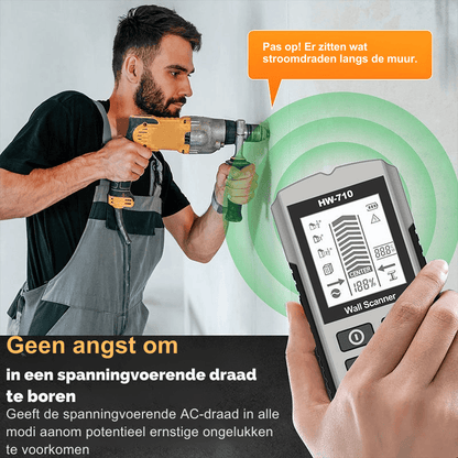 Wanddetector - weet waar je moet boren!
