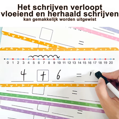 Numberline - Oefenen met rekenen