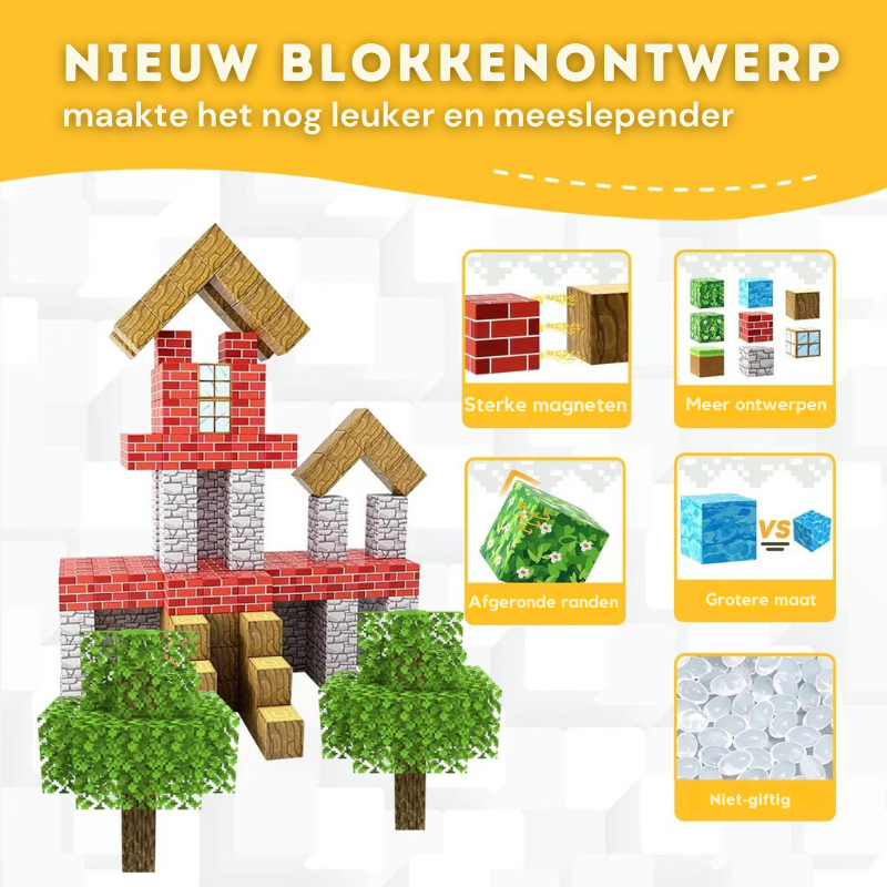 Meilou - magnetische bouwstenen