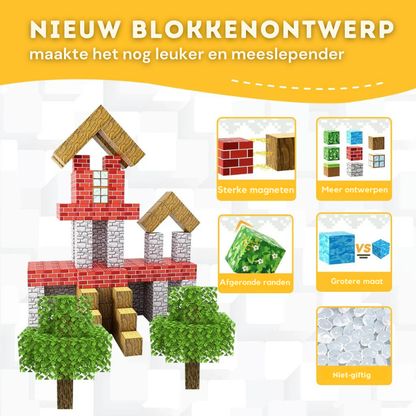 Meilou - magnetische bouwstenen