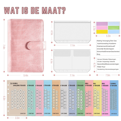 100 enveloppen spaar challenge