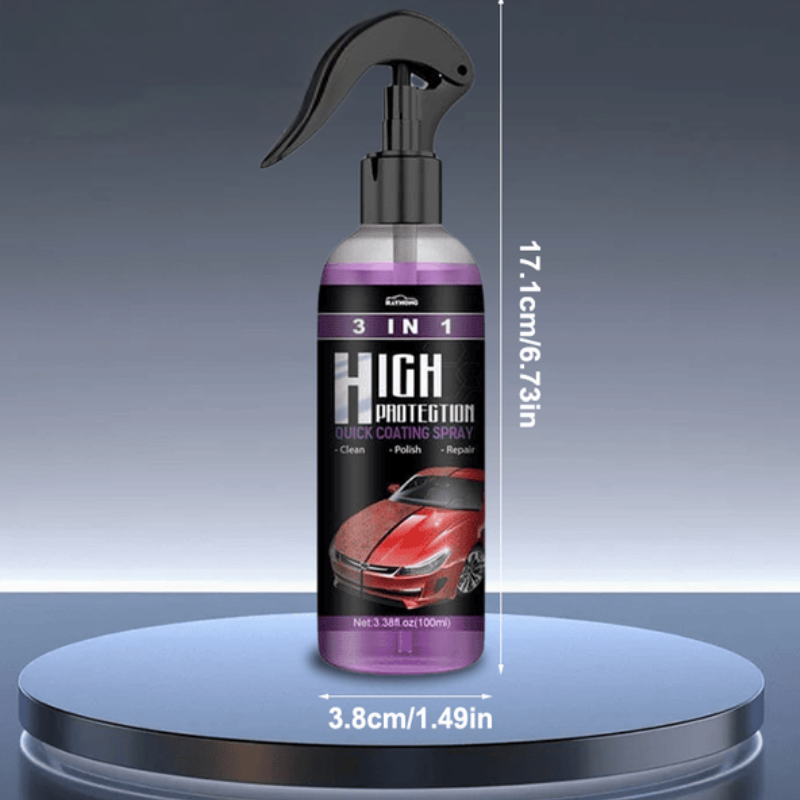 3-in-1 snelle autolakspray met h-j bescherming