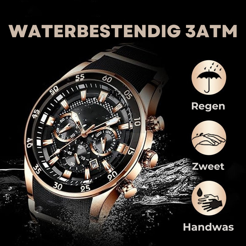Waterdicht herenhorloge